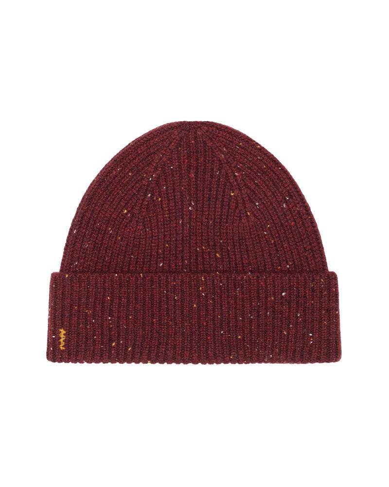 BONNET BORDEAUX CHINE