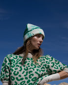 BONNET VERT TYE & DYE