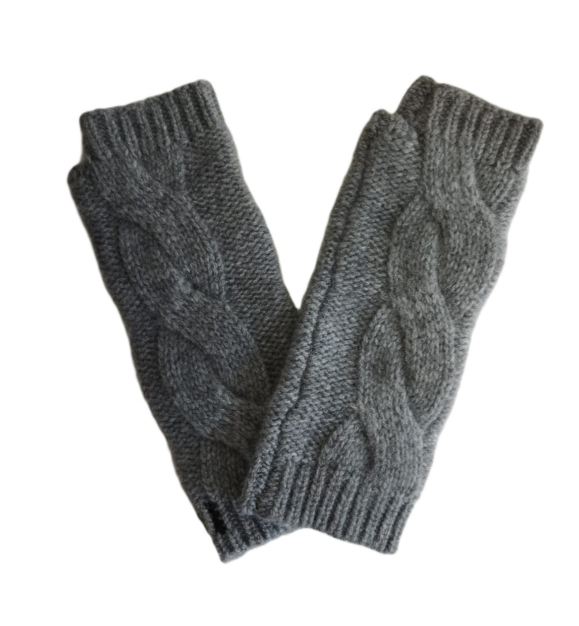MITAINES CABLE GRIS